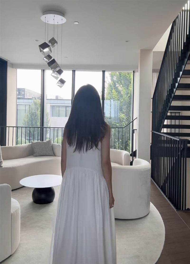 瑪莎的妻子Vicky在社群平台分享一家人在倫敦的生活日常。(圖/翻攝自小紅書)