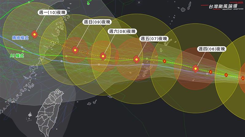 白海豚恐擦過北部近海　粉專：低配版巴威