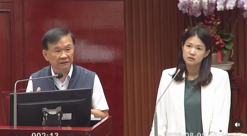 台北市議員林亮君表示，目前台北市學校營養午餐的廚餘量高達每日4至5噸，台北市教育局長湯志民回應讓她當場愣住。（圖／翻攝自林亮君Threads）