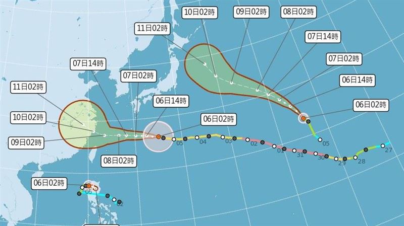 白海豚暴風侵襲率6縣市破5成!1縣市飆67%