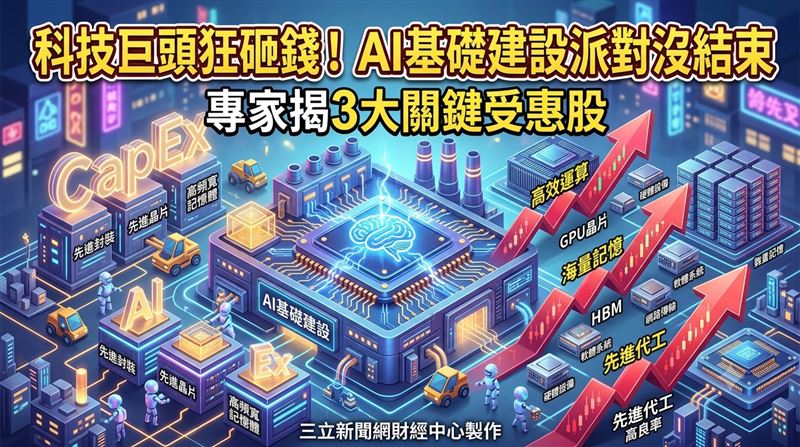 財經媒體《The Motley Fool》分析指出,隨著Alphabet與Amazon雙雙上修2026年資本支出(CapEx)預算,並預告2027年將再加碼投資,眼下正是切入AI基礎建設受惠股的絕佳時機。值得注意的是,先前市場一度憂心AI基礎建設支出可能降溫,導致相關個股股價從高點滑落。 