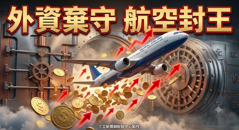 外資單週賣逾800億　航空它卻吸金14萬張