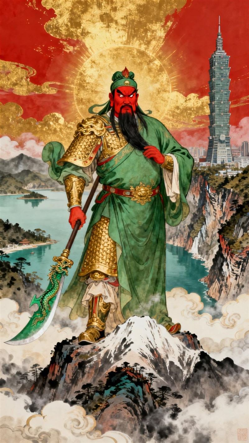 8月6日關聖帝君誕辰。(圖/翻攝自小孟老師星座塔羅牌之清水孟臉書)