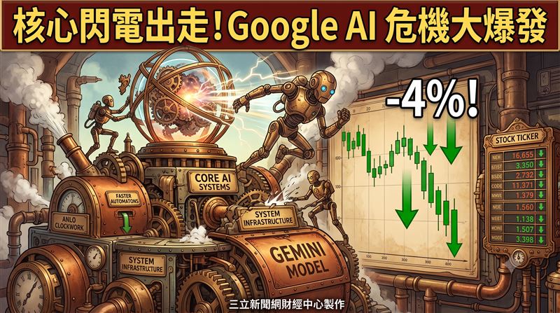 Google傳說級工程師離職!股價應聲暴跌4%
