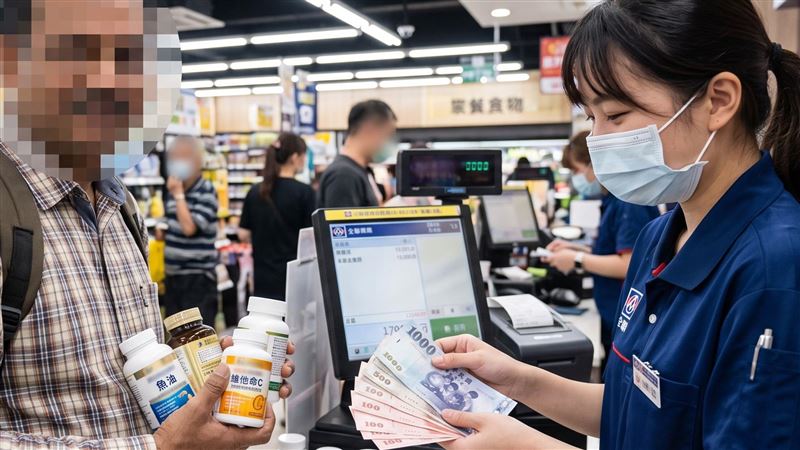 印度男來台觀光又偷又騙…把全聯當提款機