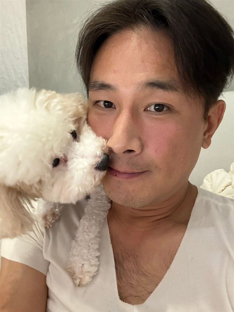傅子純生前心願是能夠帶著愛犬環島。(圖/翻攝自Corrinna Lee 臉書)