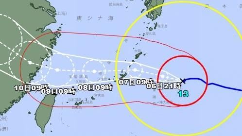 白海豚強風恐吹翻卡車!日氣象廳路徑曝