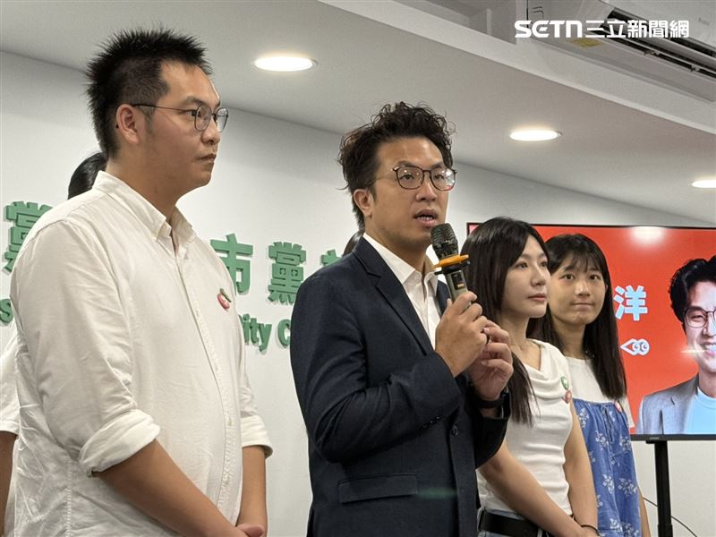 沈伯洋強調,沒有程序正義,就沒有實質的正義(圖/記者劉秀敏攝影)