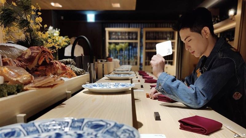 蕭敬騰投資的餐廳渡邉。(圖/喜鵲娛樂提供)