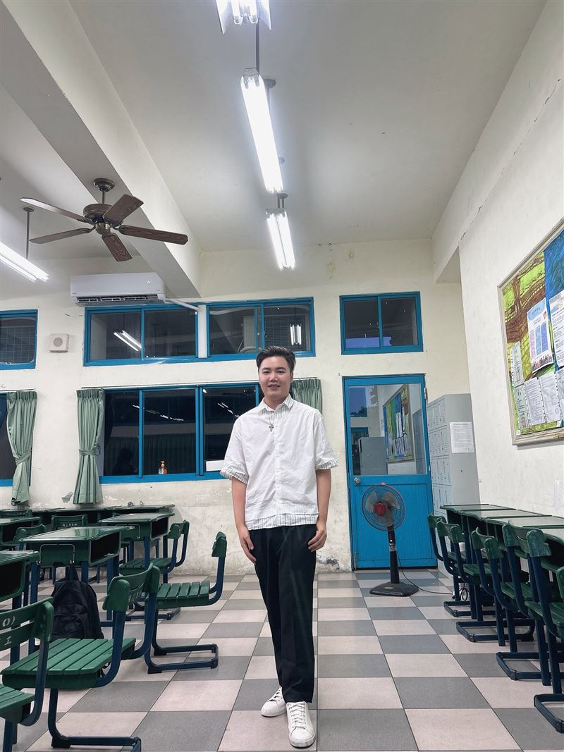 蘇友謙開始重返校園,目前正在就讀夜校二年級。(圖/翻攝自蘇友謙臉書)
