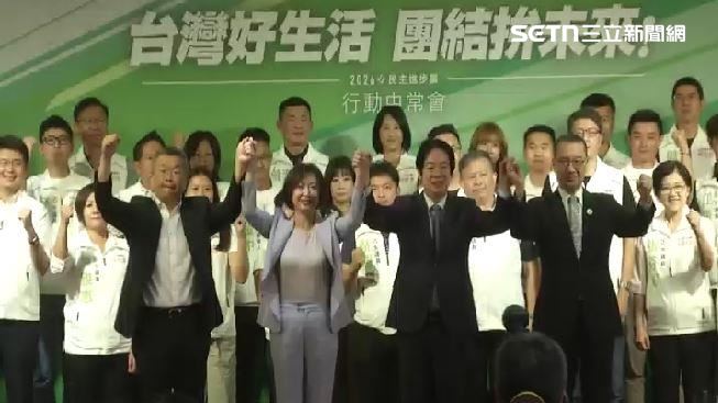 綠營首場中常會插旗台中 何欣純拚翻轉