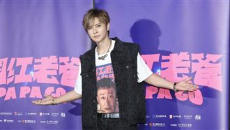 羅志祥出席電影《網紅老爸》記者會。（圖／記者田俊彥攝影）