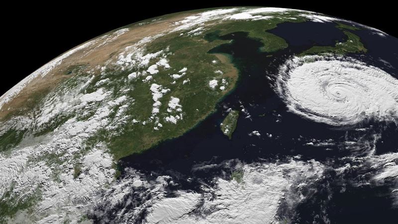 白海豚持續西行 暴風圈不排除接觸基隆