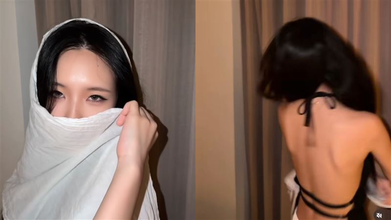 Elly在影片中散發誘人魅力。(圖/翻攝自IG)