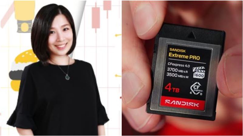 為何SanDisk財報亮眼股價卻大跌?財經作家《財女珍妮》提出了精闢分析與網友分享。(圖/翻攝自JC財經觀點臉書)
