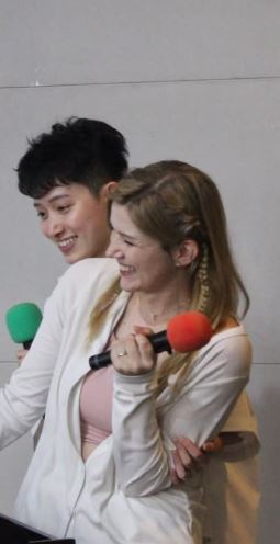 藝人鄭靚歆是與德國籍妻子Aky於2024年結婚。(圖/翻攝自IG @akyniwa)