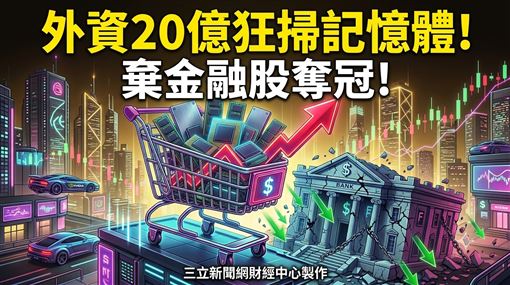 外資買超20億元　狂掃這檔近4萬張居冠！