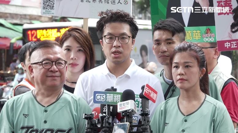 沈伯洋表示「慈濟是被害者」。他指出民進黨,尤其是當時的陳時中部長是要保護慈濟,明明是一個是被害人,一個是要保護慈濟的人,那時候蔣萬安卻說「慈濟跟民進黨要相信哪一個」。(圖/翻攝畫面)