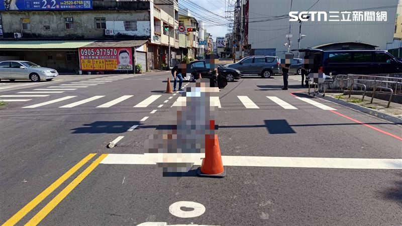 新／台中婦過馬路被車撞！下半身輾碎慘死