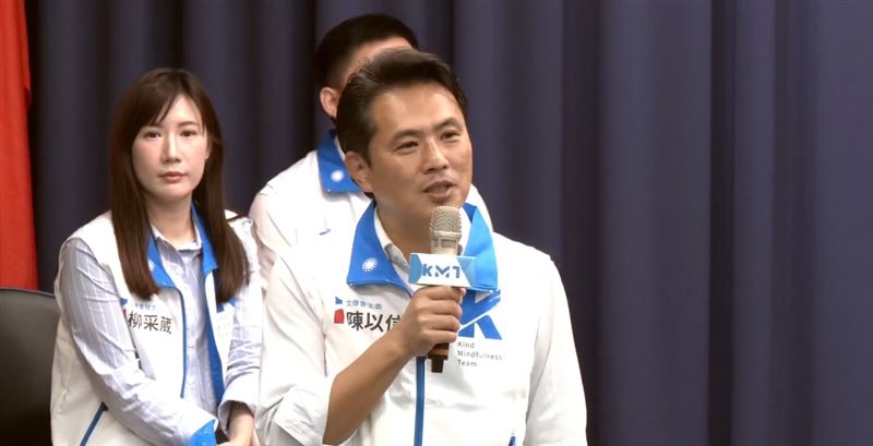 昔宣稱民進黨擋疫苗,如今翻車卻不認且拒道歉,國民黨文傳會主委陳以信反嗆民進黨拿慈濟遭詐一事政治操作。(圖/翻攝自國民黨臉書)