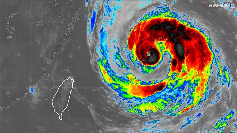 白海豚短暫回血!暴風圈「這天」擦過台灣