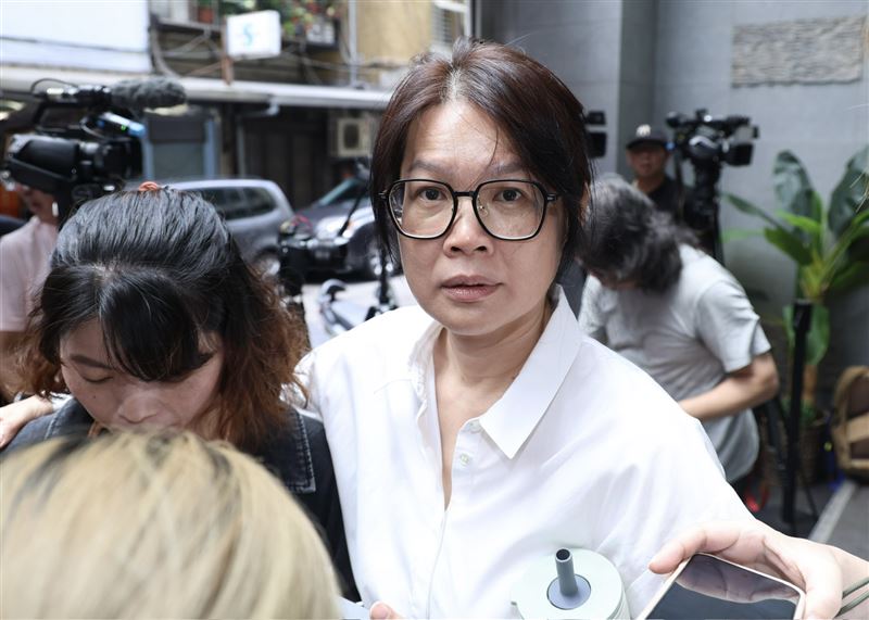 王凱經紀人現身，透露王媽媽不出席原因。（圖／記者鄭孟晃攝影）