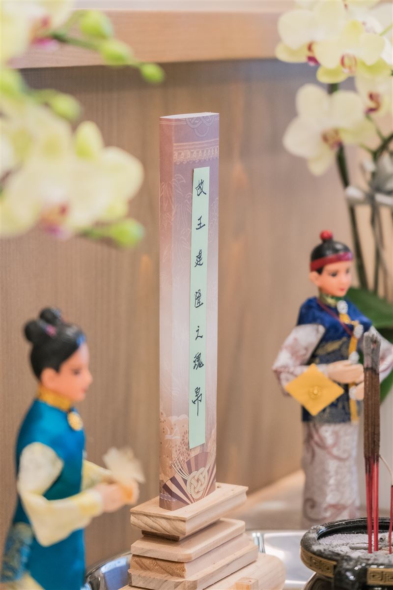 王凱靈堂曝光，陳列簡潔溫馨。（圖／單程旅行社提供）