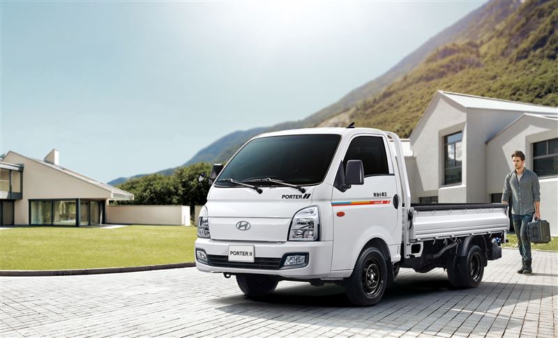 HYUNDAI PORTER II中型貨車。(圖/HYUNDAI提供)