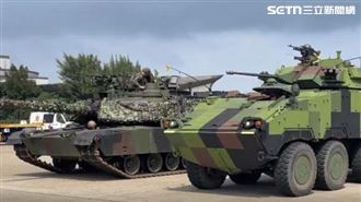 M1A2T桃機演練反空降　淡水河架阻絕鏈