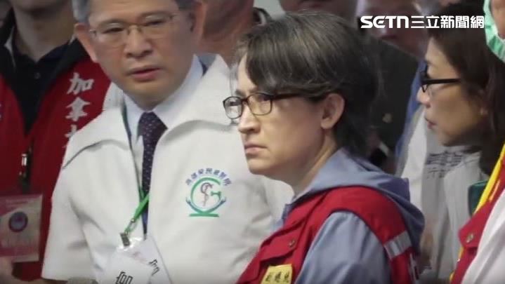 副總蕭美琴前往高雄與陳其邁一同視導