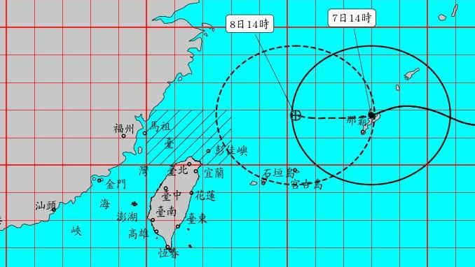 新/白海豚颱風海警發布!首波警戒範圍曝