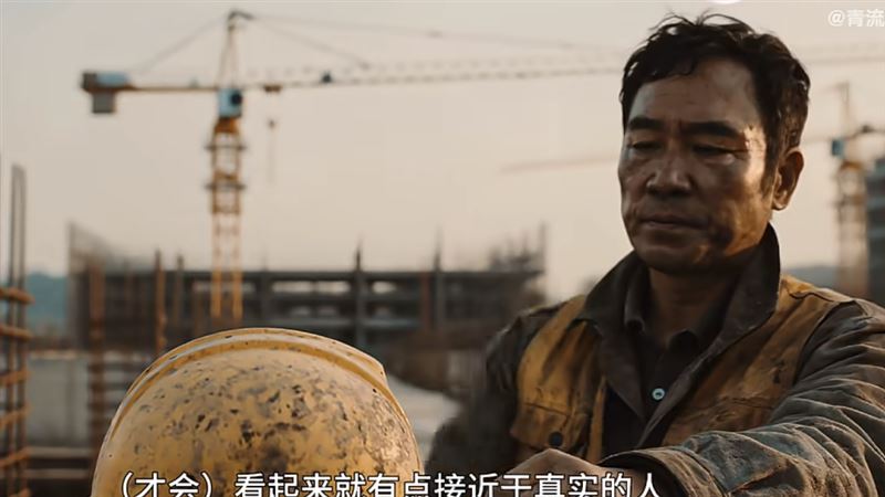 AI劇《歸墟》畫面。(圖/翻攝自微博)