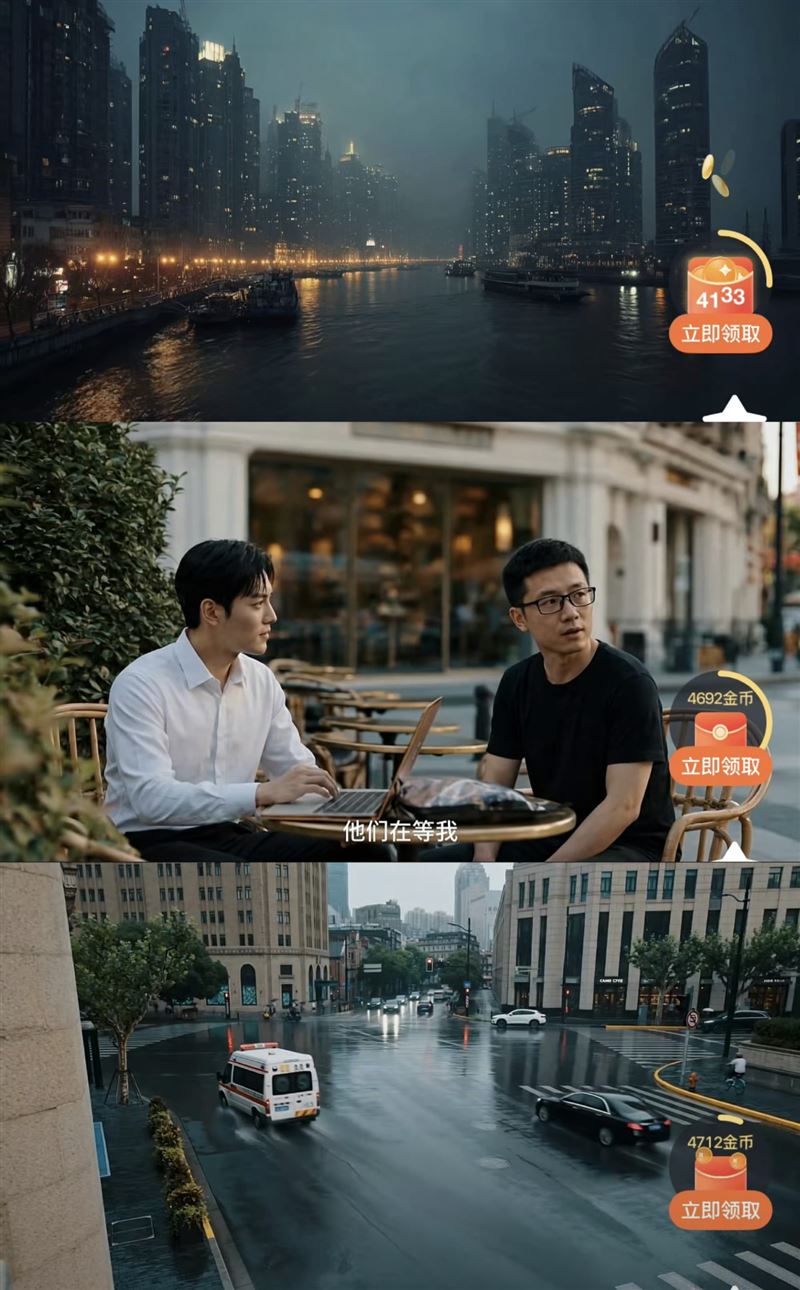 江瀾一人做出AI劇《歸墟》。(圖/翻攝自微博)