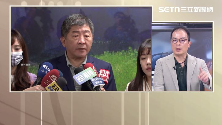 資深媒體人鍾年晃說疫苗事件。(圖/前進新台灣)
