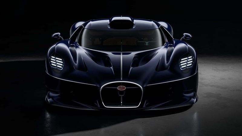 Destrier車高不到1公尺,是布加迪史上最低的車款。(圖/翻攝Bugatti網站)