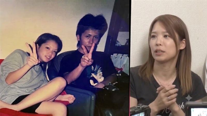 節目探訪現年36歲的NARU,她在15歲時對27歲的丈夫一見鍾情並展開猛烈追求,交往僅1個月便懷孕。(圖/翻攝自X)