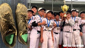 獨／北勢棒球隊穿破鞋拚冠軍　台僑看哭了