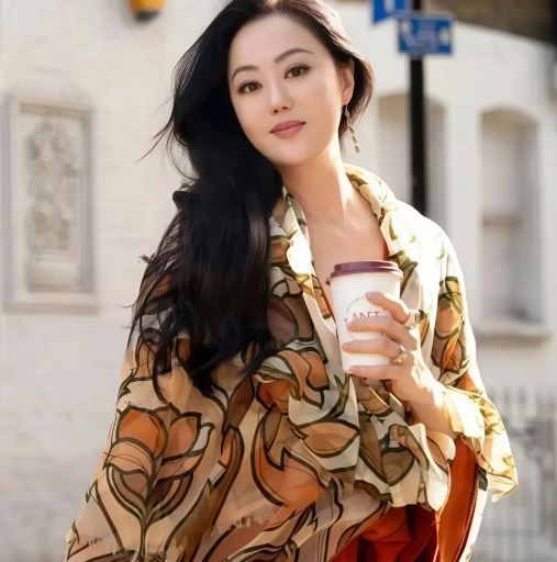 章小蕙曾是人人稱羨的富家美女。(圖/翻攝自微博)