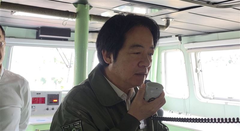 視導濱海打擊操演　賴清德廣播鼓舞國軍