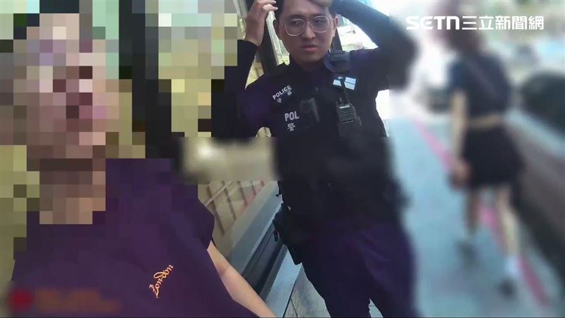 北市施男駕車違規被警查獲酒駕加毒駕。(圖/翻攝畫面)