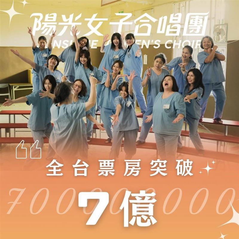 台灣導演林孝謙執導作品《陽光女子合唱團》在台灣取得破億票房。(圖/翻攝自IG @gavinlin_1980)