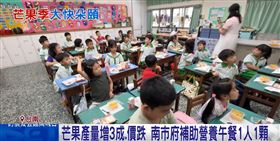 芒果自由！台南14萬學童午餐「整顆愛文」