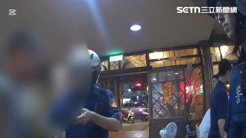 新北錢男將吃完的螺殼扔到隔壁桌引發大亂鬥。(圖/翻攝畫面)