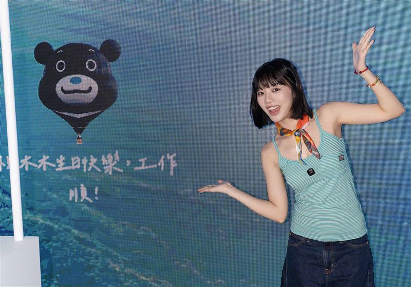 木木林葦妮26歲生日!許願當電影女主角。(圖/Hit Fm聯播網)