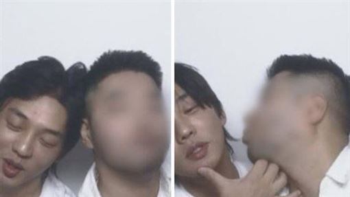 影帝親密照遭外流　與男密友臉貼臉又索吻