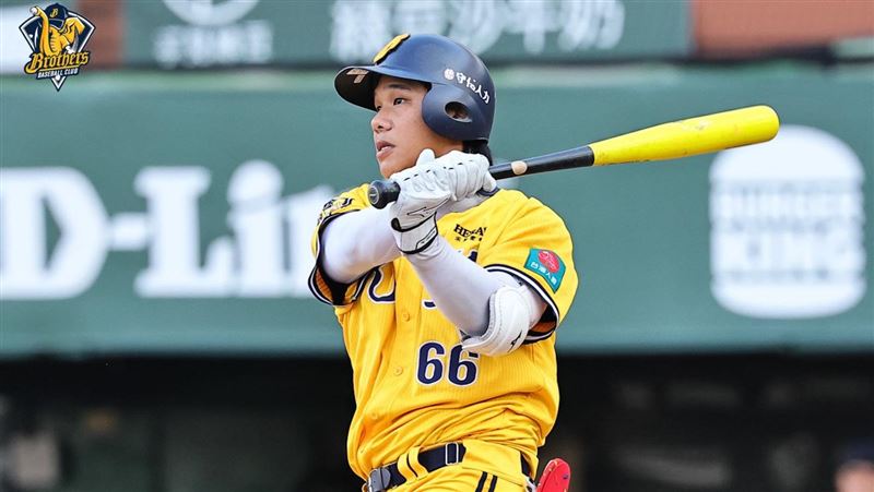 中信兄弟黃韋盛單場3打點。(圖/中信兄弟提供)