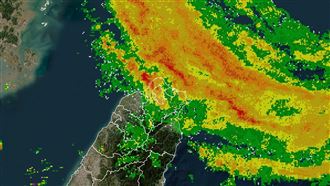 白海豚擦邊過　「超扎實雨帶」掃入北台灣