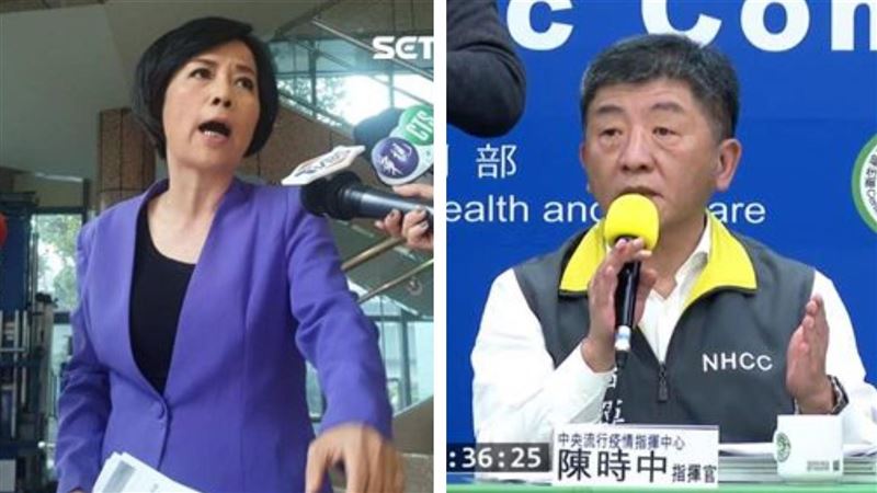黃智賢昔日痛斥陳時中言論被挖出,她直球回應網友質疑。(組合圖/資料照)