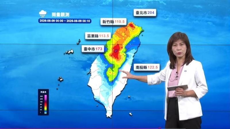 白海豚發威 這處恐海水倒灌 小心閃電雷擊