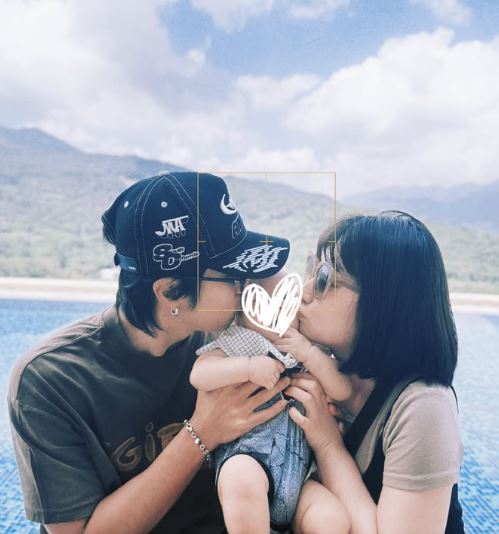 焦凡凡與婁峻碩於2024年登記結婚，兩人婚後育有一子。（圖／翻攝自IG @fan0914fan）
